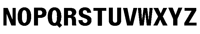 ABCWalterNeueMono Bold Font UPPERCASE
