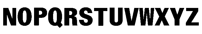 ABCWalterNeueMono Extrabold Font UPPERCASE