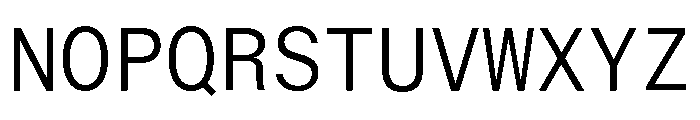 ABCWalterNeueMono Light Font UPPERCASE