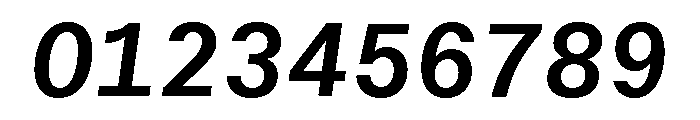 ABCWalterNeueMono MediumItalic Font OTHER CHARS