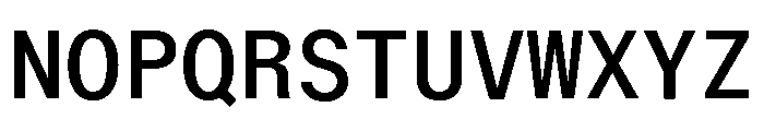 ABCWalterNeueMono Regular Font UPPERCASE