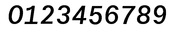 ABCWalterNeueMono RegularItalic Font OTHER CHARS