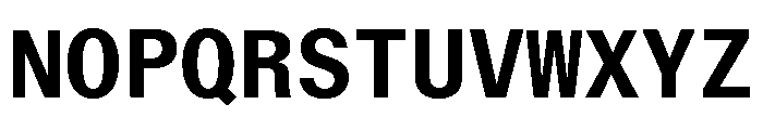 ABCWalterNeueMono Semibold Font UPPERCASE