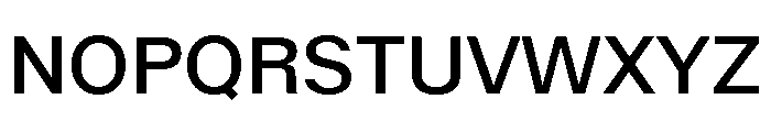 ABCWalterNeueVariable Regular 2 Font UPPERCASE