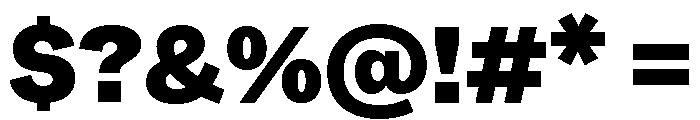 ABCWhyte Black Font OTHER CHARS