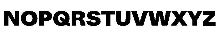 ABCWhyte Black Font UPPERCASE