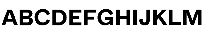 ABCWhyte Bold Font UPPERCASE