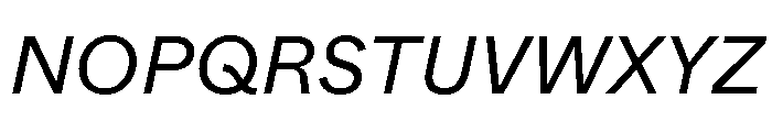 ABCWhyte BookItalic Font UPPERCASE