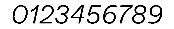 ABCWhyte LightItalic Font OTHER CHARS