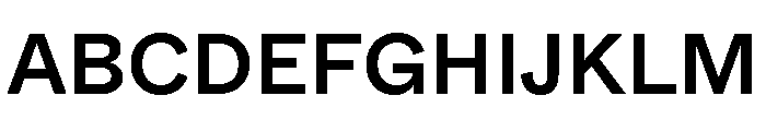 ABCWhyte Medium Font UPPERCASE