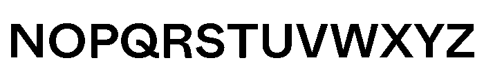 ABCWhyte Medium Font UPPERCASE