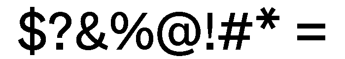 ABCWhyte Regular Font OTHER CHARS
