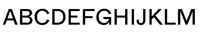 ABCWhyte Regular Font UPPERCASE