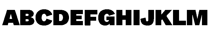 ABCWhyte Super Font UPPERCASE