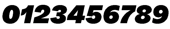 ABCWhyte SuperItalic Font OTHER CHARS