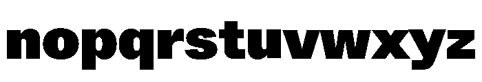 ABCWhyte Super Font LOWERCASE