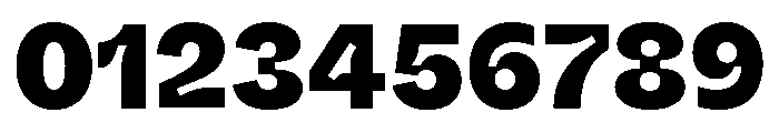 ABCWhyteInktrap Black Font OTHER CHARS