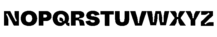 ABCWhyteInktrap Black Font UPPERCASE