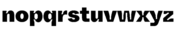 ABCWhyteInktrap Black Font LOWERCASE