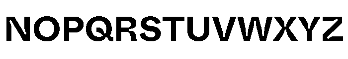 ABCWhyteInktrap Bold Font UPPERCASE