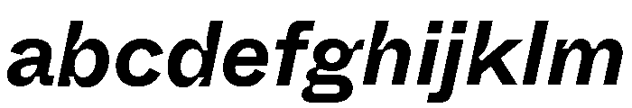 ABCWhyteInktrap BoldItalic FONT