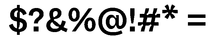 ABCWhyteInktrap Medium Font OTHER CHARS