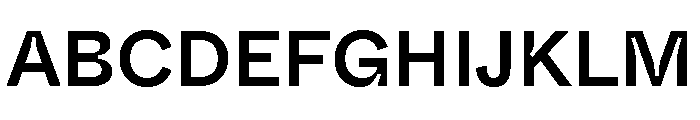ABCWhyteInktrap Medium Font UPPERCASE