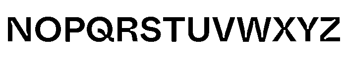 ABCWhyteInktrap Medium Font UPPERCASE