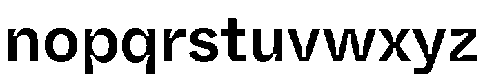 ABCWhyteInktrap Medium Font LOWERCASE