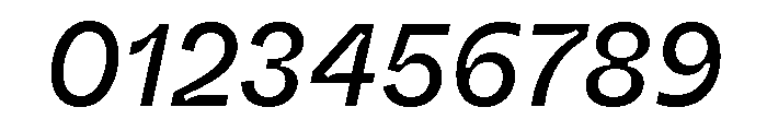 ABCWhyteInktrap RegularItalic Font OTHER CHARS