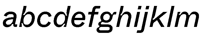 ABCWhyteInktrap RegularItalic FONT