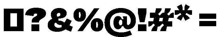 ABCWhyteInktrap Super Font OTHER CHARS