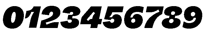 ABCWhyteInktrap SuperItalic Font OTHER CHARS