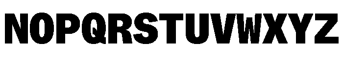 ABCWhyteMono Black Font UPPERCASE