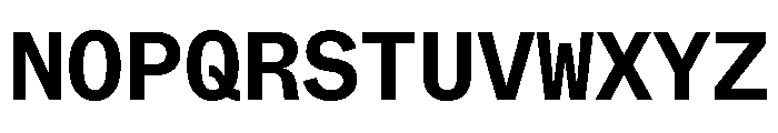 ABCWhyteMono Bold Font UPPERCASE