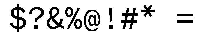 ABCWhyteMono Book Font OTHER CHARS