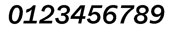 ABCWhyteMono MediumItalic Font OTHER CHARS