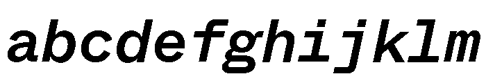 ABCWhyteMono MediumItalic FONT