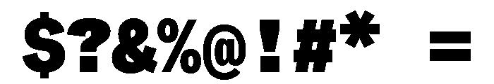 ABCWhyteMono Super Font OTHER CHARS