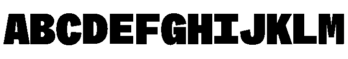 ABCWhyteMono Super Font UPPERCASE