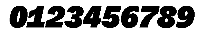 ABCWhyteMono SuperItalic Font OTHER CHARS