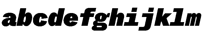 ABCWhyteMono SuperItalic FONT