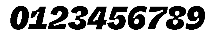 ABCWhyteMonoInktrap BlackItalic Font OTHER CHARS