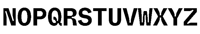 ABCWhyteMonoInktrap Bold Font UPPERCASE