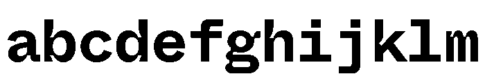 ABCWhyteMonoInktrap Bold FONT