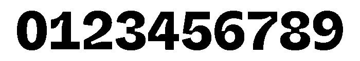 ABCWhyteMonoInktrap Heavy Font OTHER CHARS