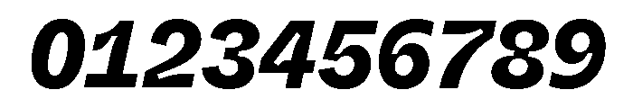 ABCWhyteMonoInktrap HeavyItalic Font OTHER CHARS