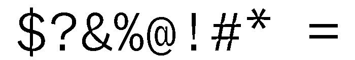 ABCWhyteMonoInktrap Light Font OTHER CHARS