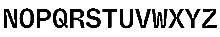 ABCWhyteMonoInktrap Medium Font UPPERCASE