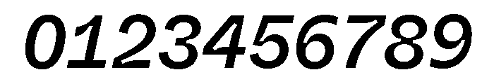ABCWhyteMonoInktrap MediumItalic Font OTHER CHARS